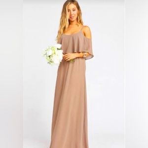 Show Me Your MUMU Bridesmade Dress